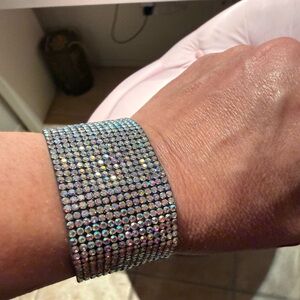 Swarovski cuff bracelet